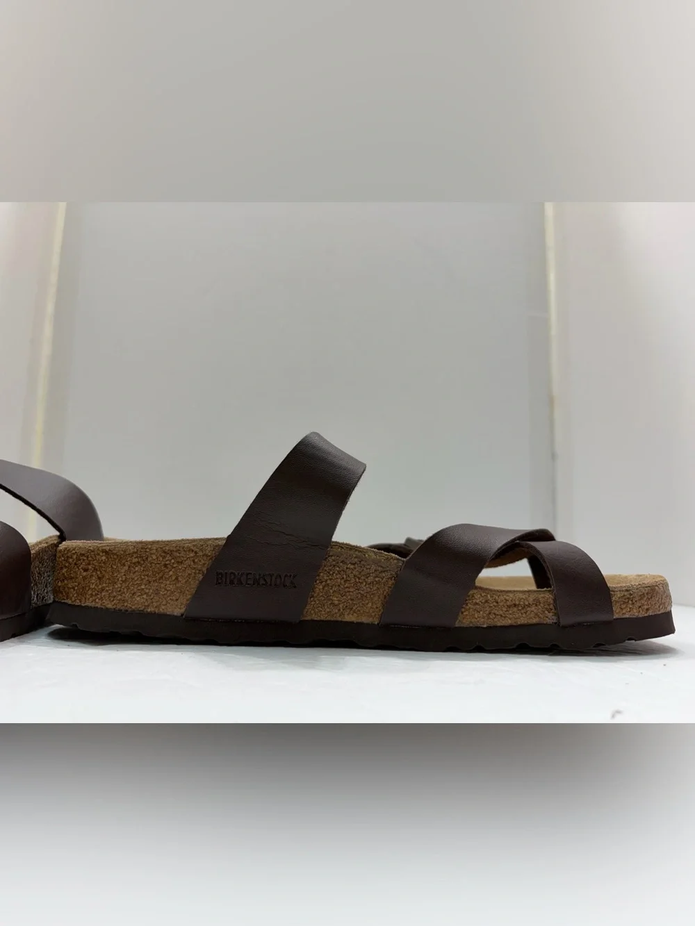 Birkenstock Mayari Brown Oiled Leather Sandals Women Size 9 / Men 7 (EU 40)